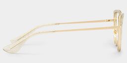 Celine  Cat-eye Gold Glasses4