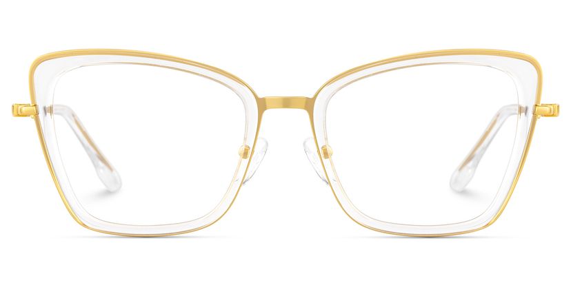 Rosalie Butterfly Clear Glasses