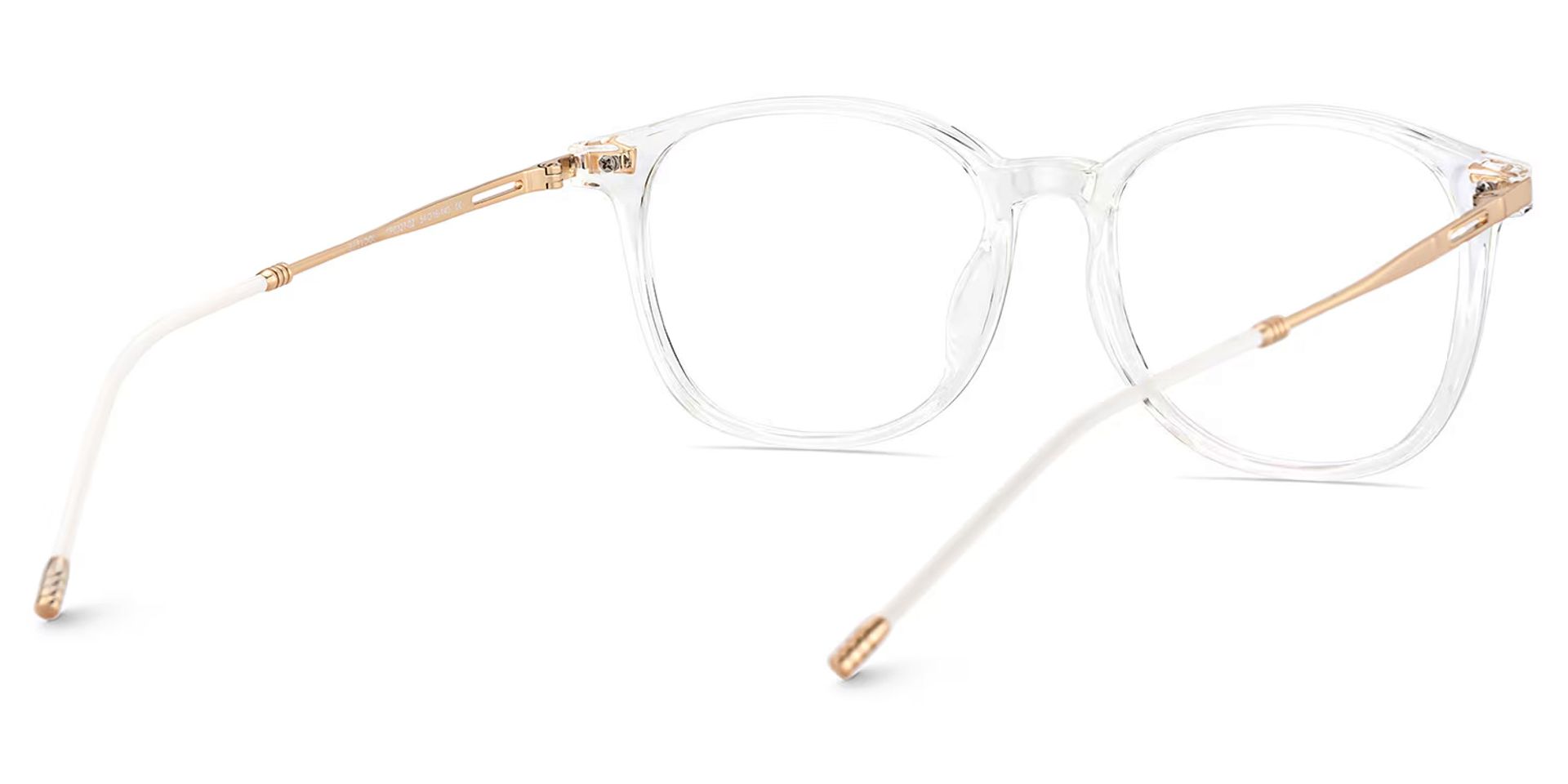 Clear Greene Square Eyeglasses and Glasses Frames4