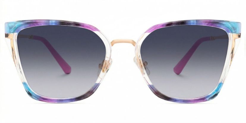 Martins Rectangle Multicolor Glasses