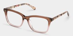 Layla Brown Square Glasses3