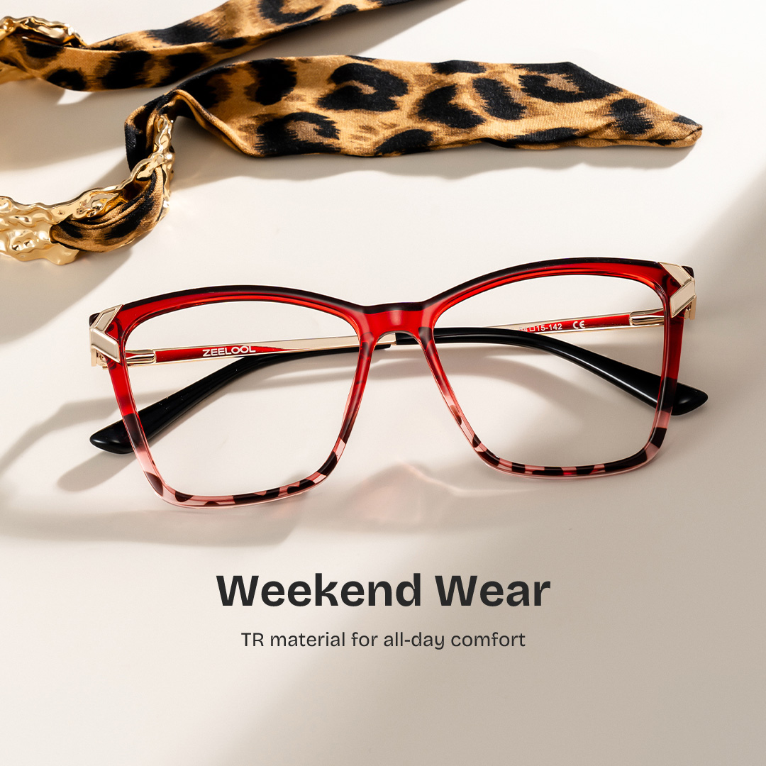 Mia Square Two tone Glasses0