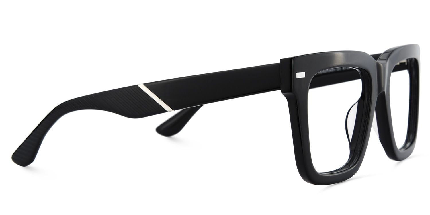 Thick Black Frame Glasses For Men4