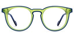 Suzette Round Green Glasses0