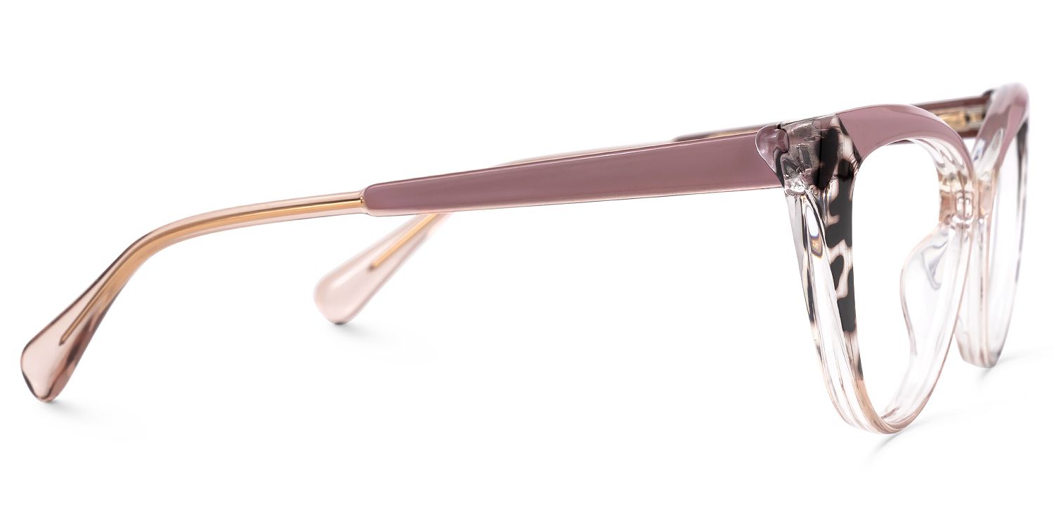 Cateye Sawida Two-Tone Glasses deals -Zeelool Glasses2