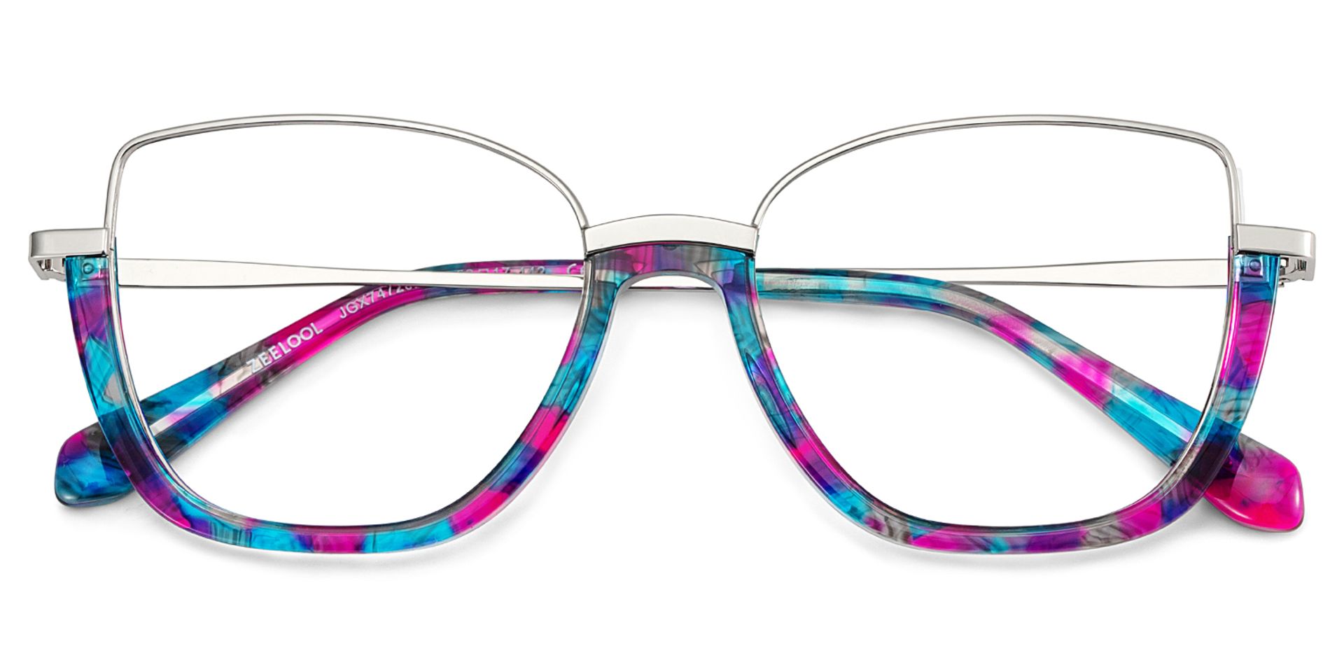 Coleman Eyeglasses in Square Colorful Frame | ZEELOOL UK2