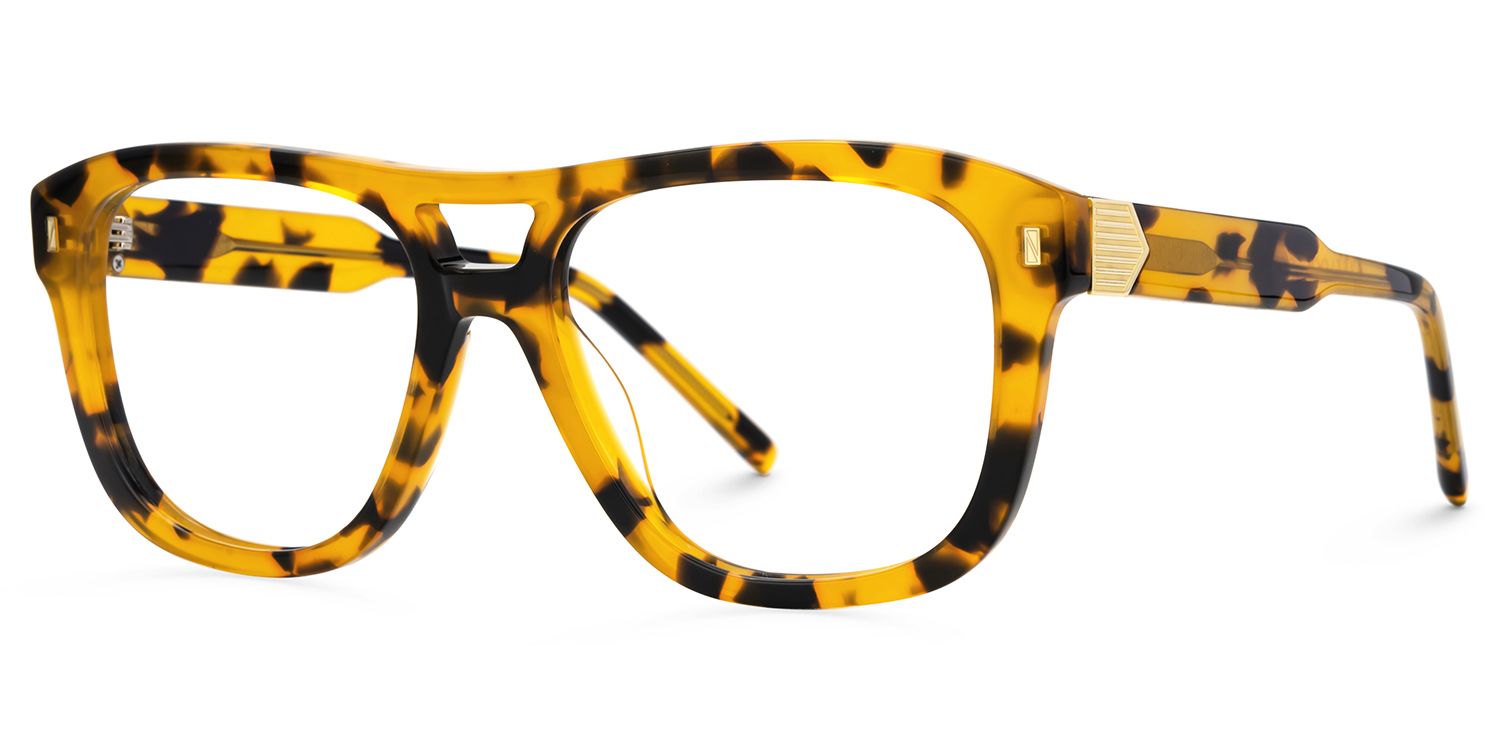 Forde Oversized Aviator Prescription Glasses | ZEELOOL UK2