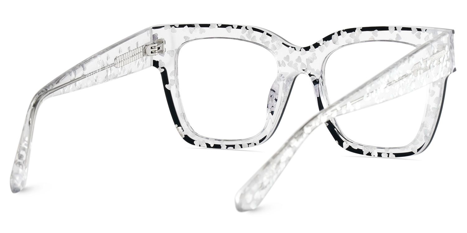 Clear Rim Glasses For Women | ZEELOOL UK4