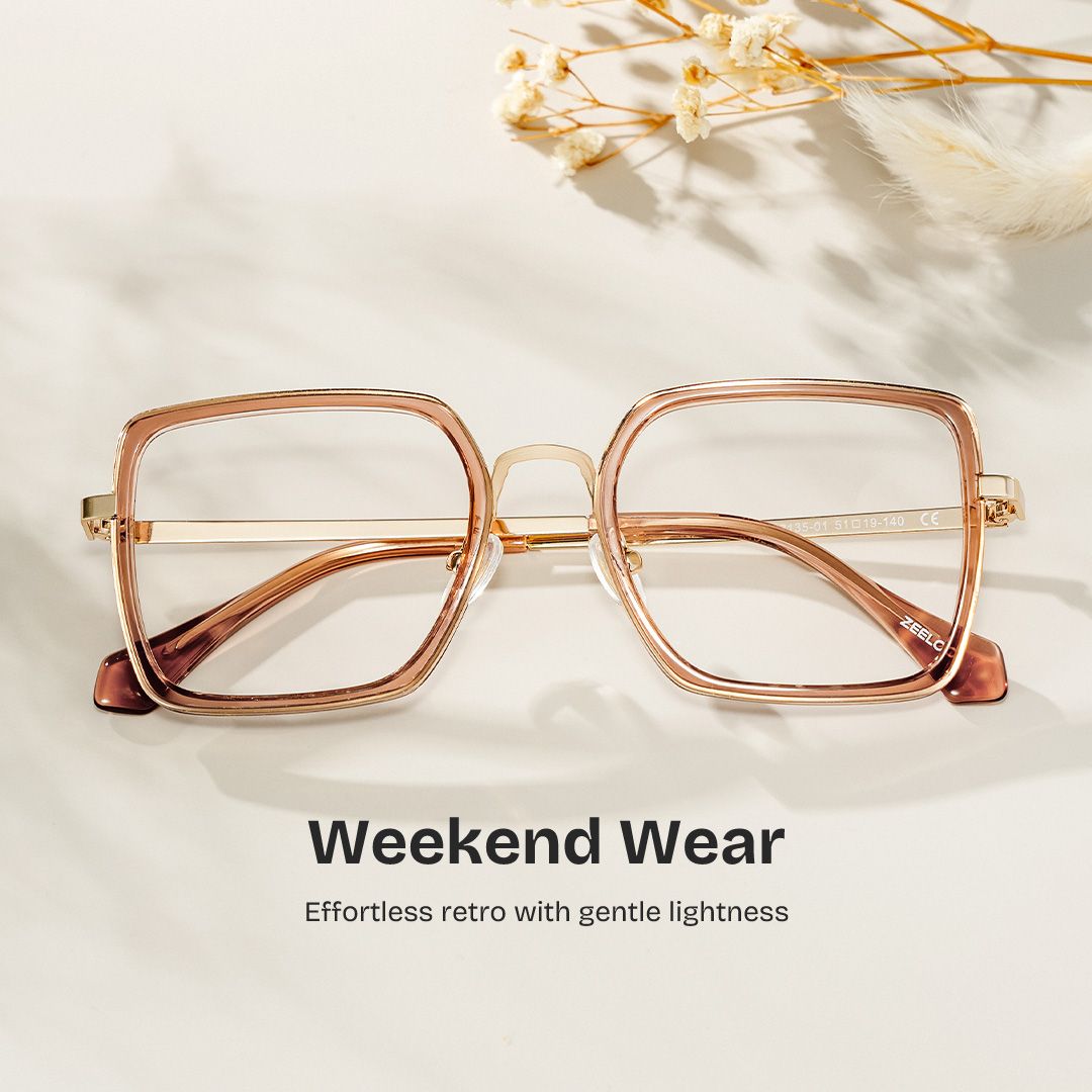 Shane Brown Frame Glasses with Square Frame Online | ZEELOOL0