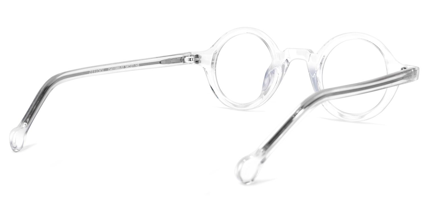Round Clear Glasses | ZEELOOL UK4