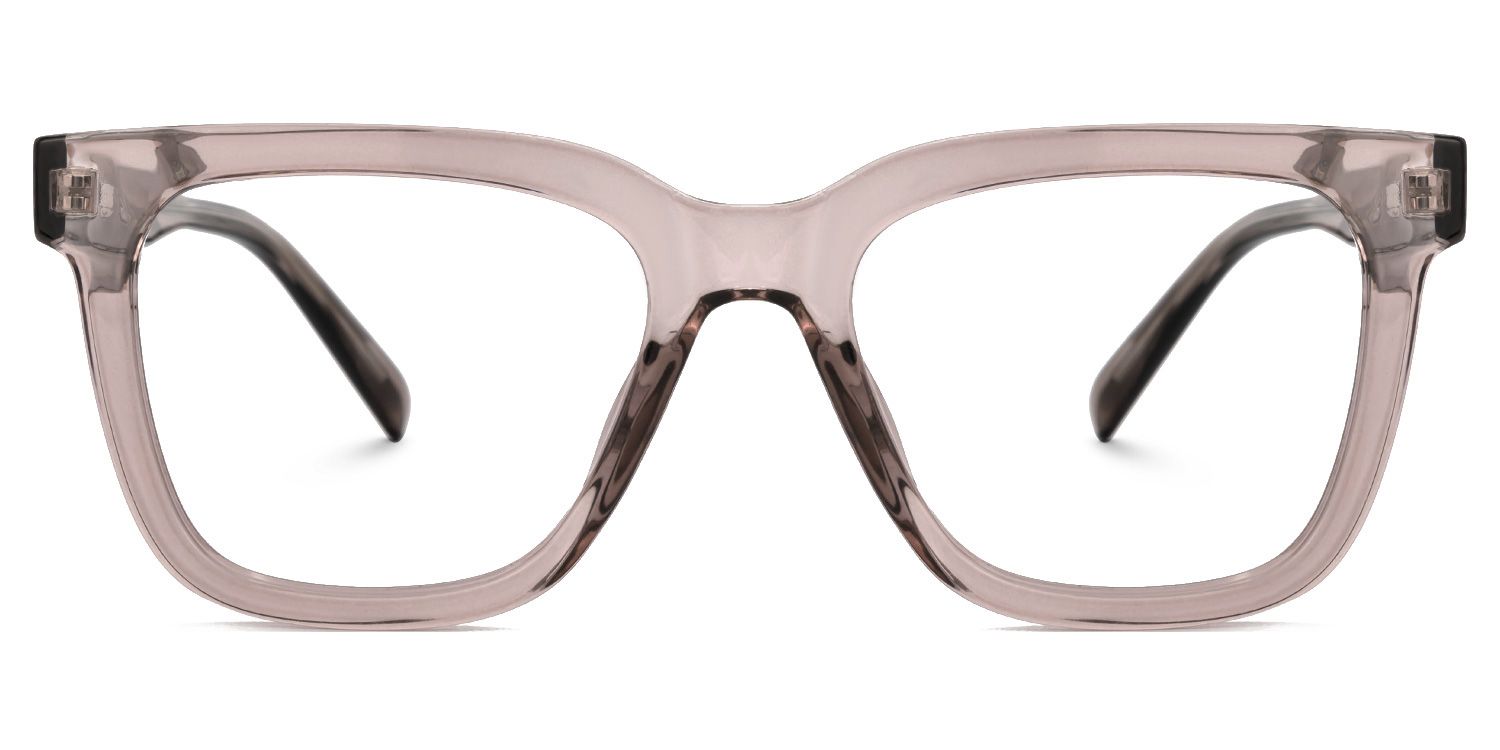 Brown TR90 Square Eyeglasses- Molleda0