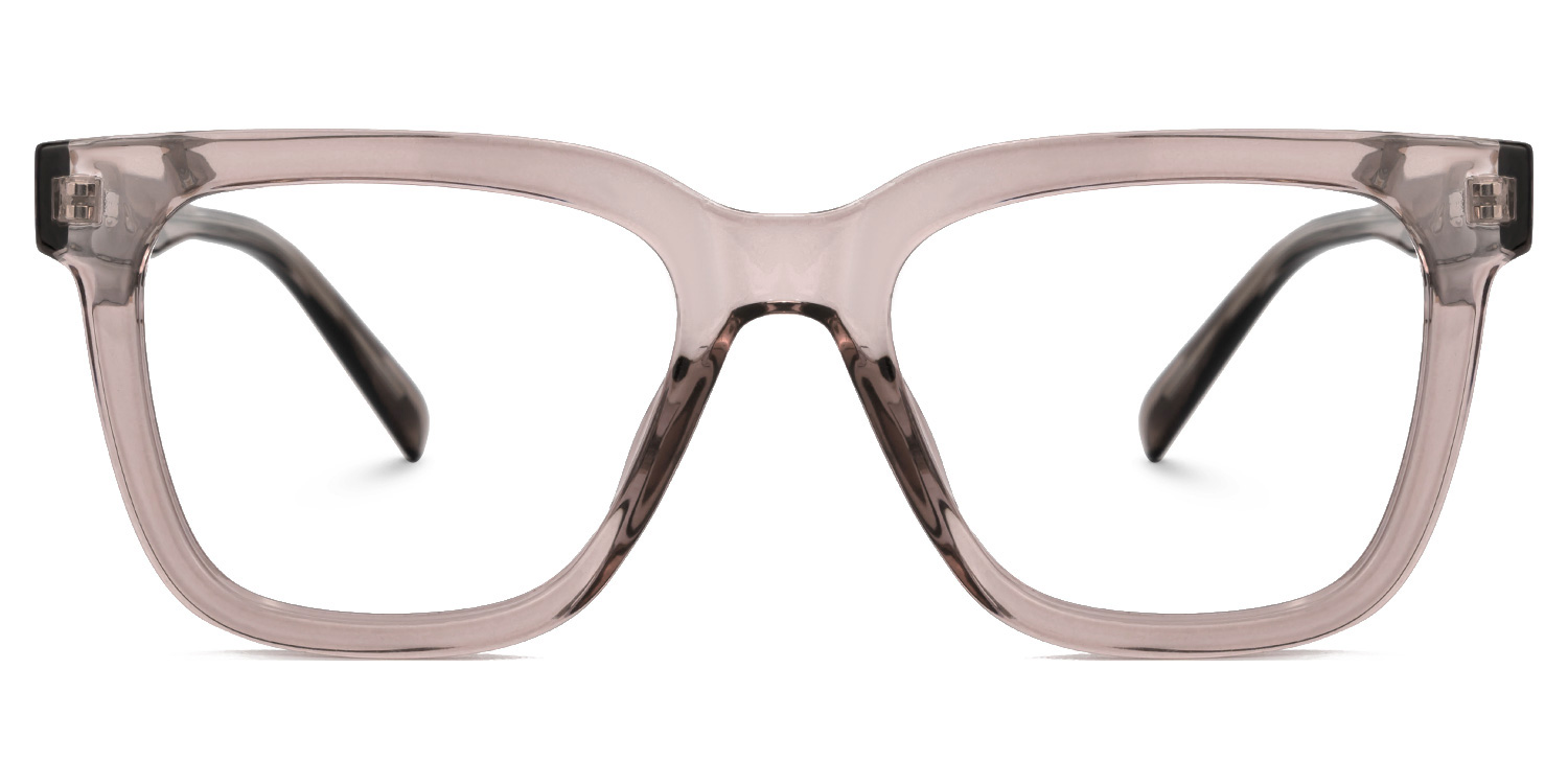 Brown TR90 Square Eyeglasses- Molleda0