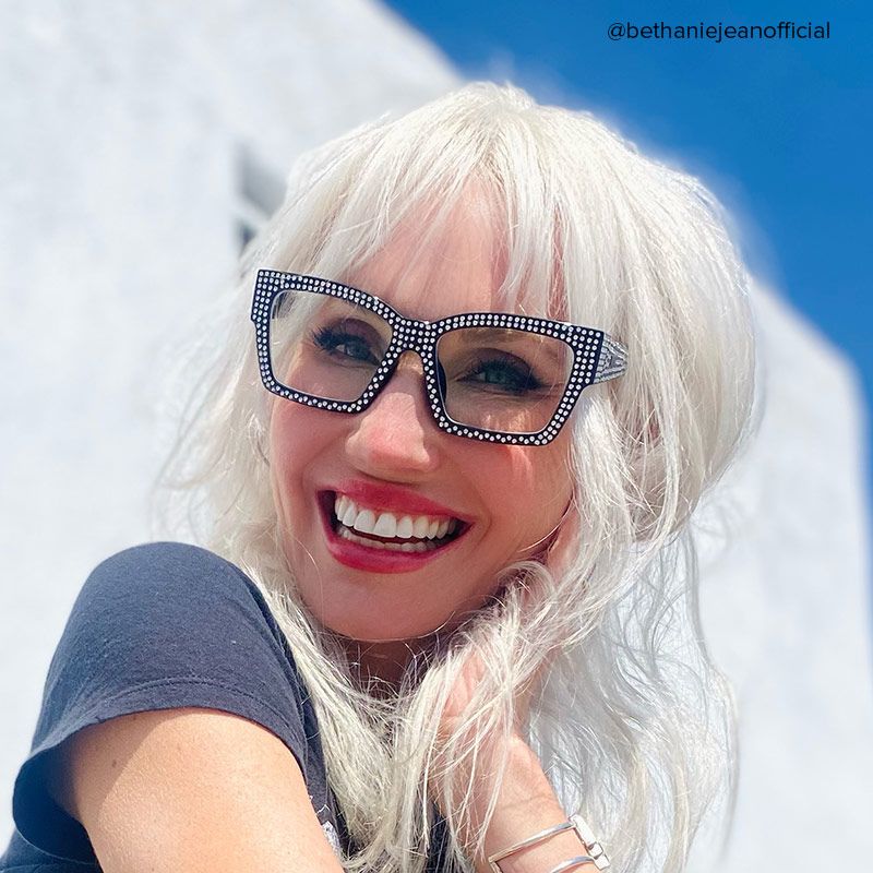 Drayton Square Black Glasses | ZEELOOL UK4