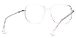Joana Geometric Clear Glasses5