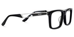 Osvaldo Black Rectangle Glasses4