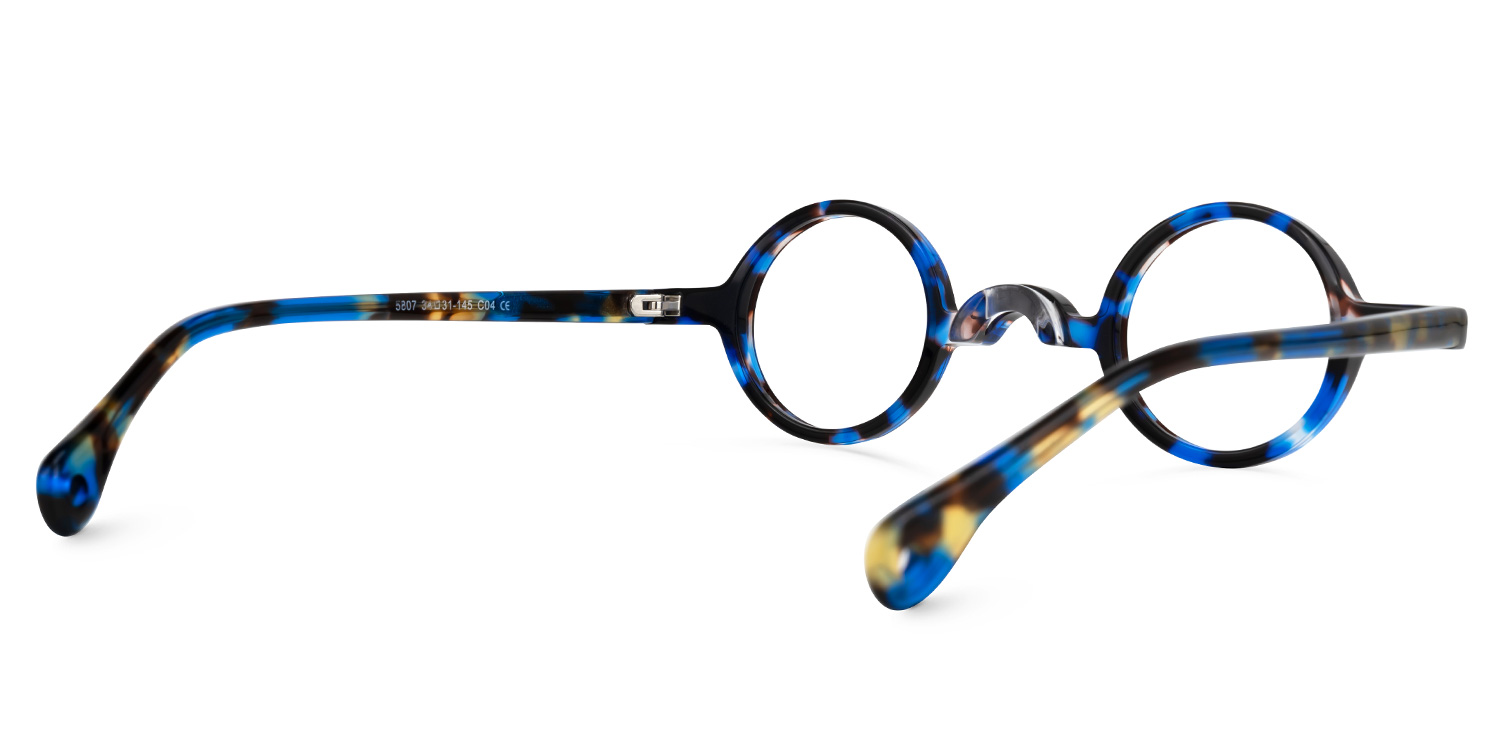 Truitt Round Blue-Tortoise Glasses3