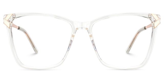 Tricee Square Clear Glasses