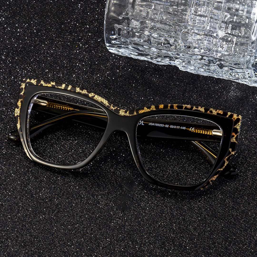 Thurman Butterfly Brown Leopard Glasses1