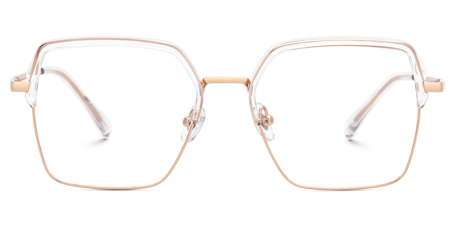 Square Moses Crystal Glasses Deals -Zeelool Glasses0