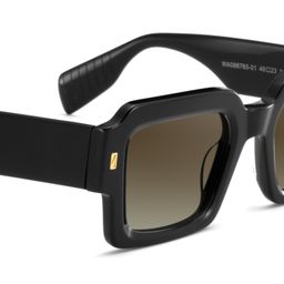 Bobbee Black Square Sunglasses4