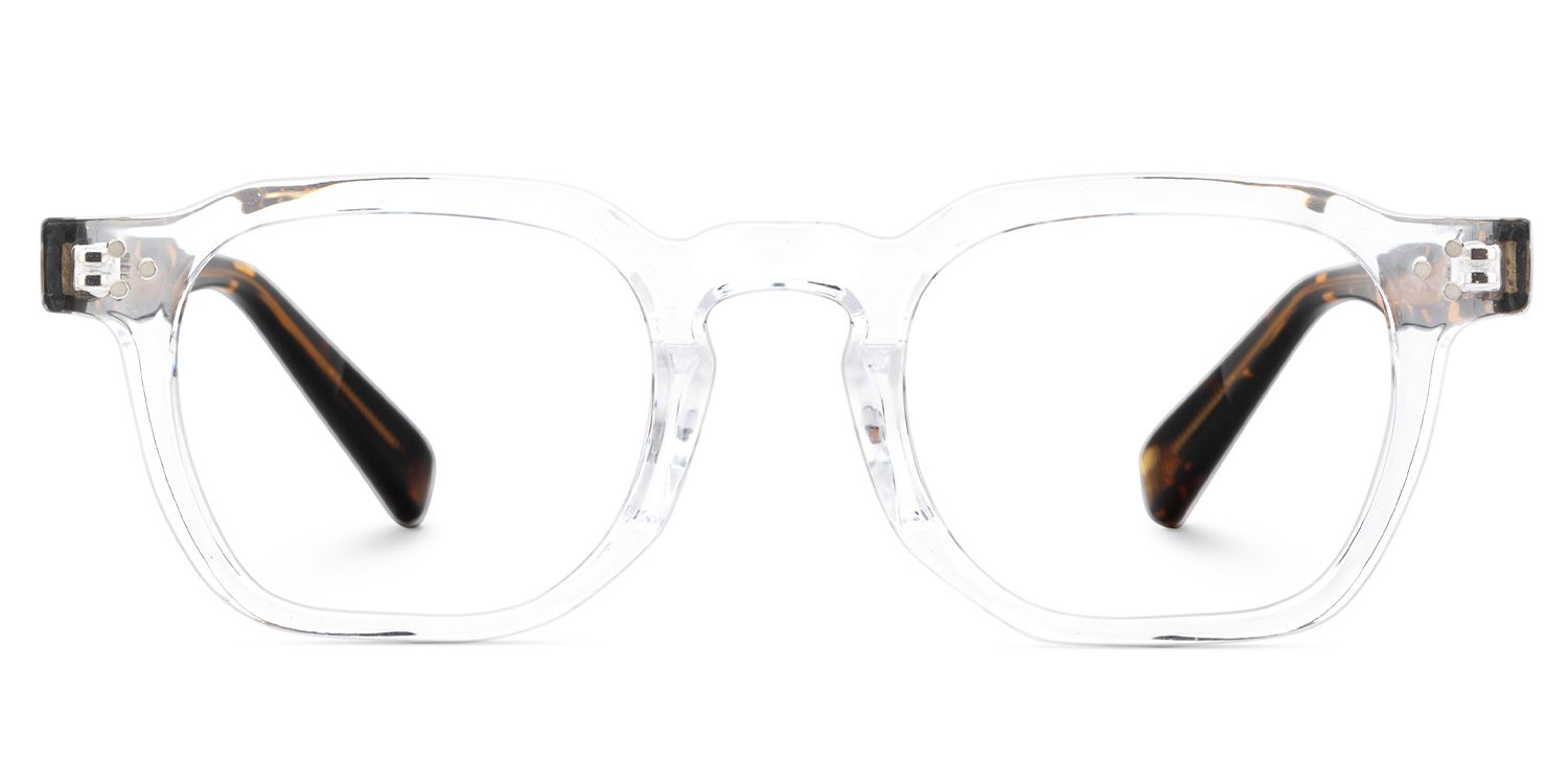 Moaya Eyeglasses in Square Clear Frame | ZEELOOL UK0