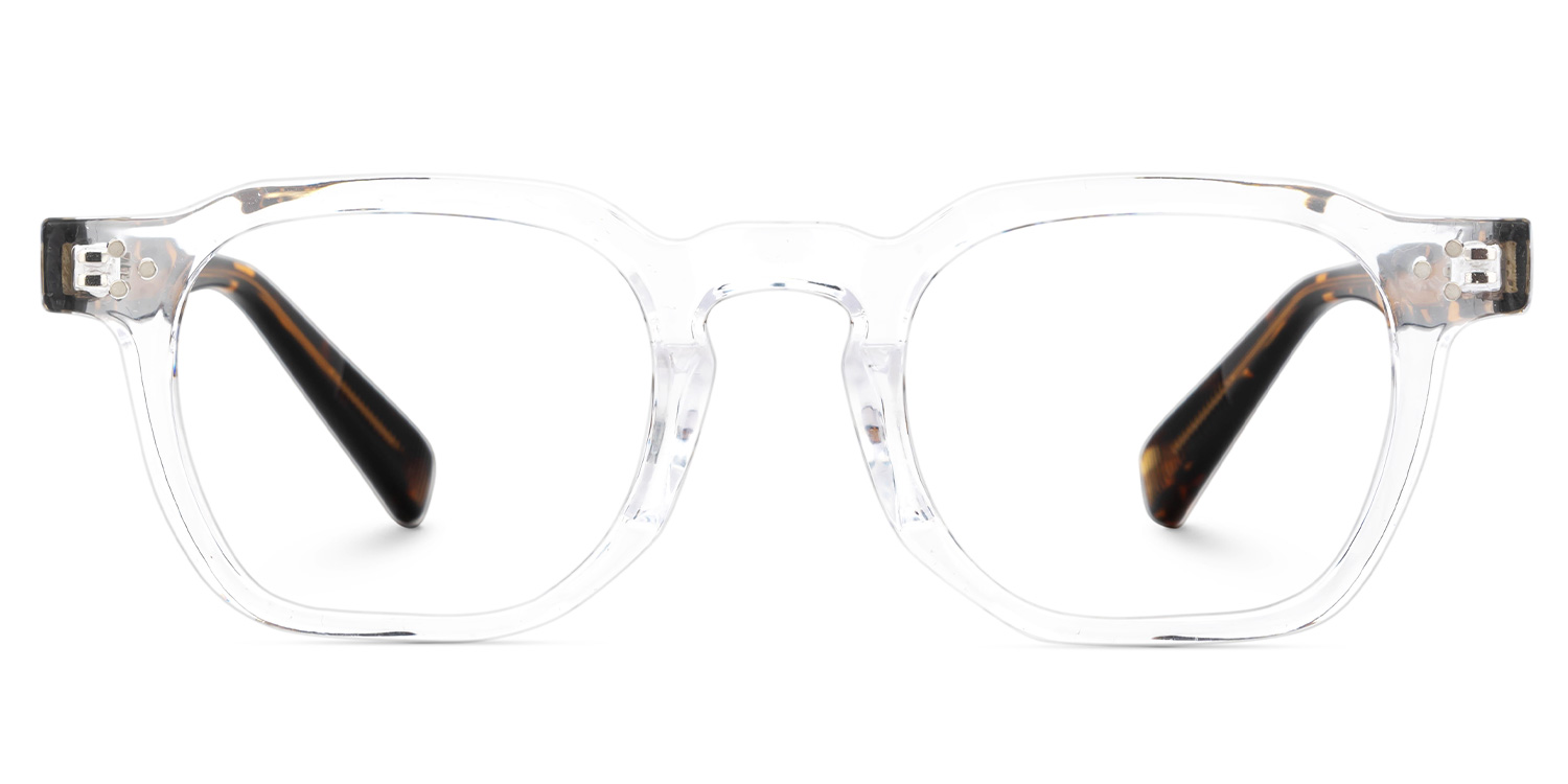 Moaya Eyeglasses in Square Crystal Frame | ZEELOOL UK0