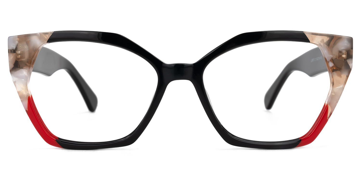 Chelly Cateye Black Glasses0