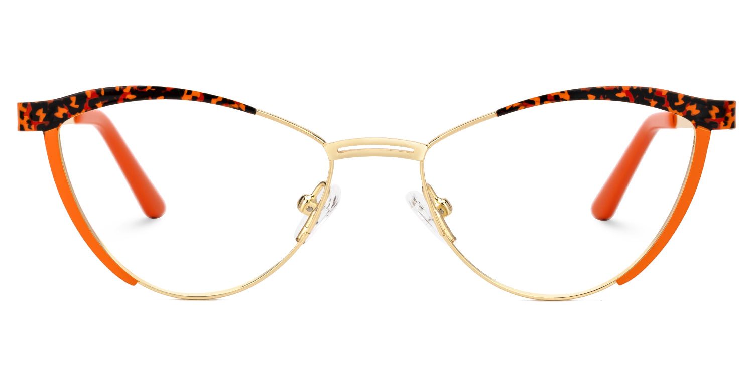 New Orange Color for Sydney Metal Eyeglasses  | ZEELOOL UK0