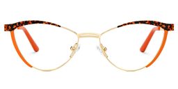 Sydney Cat Eye Orange Glasses0