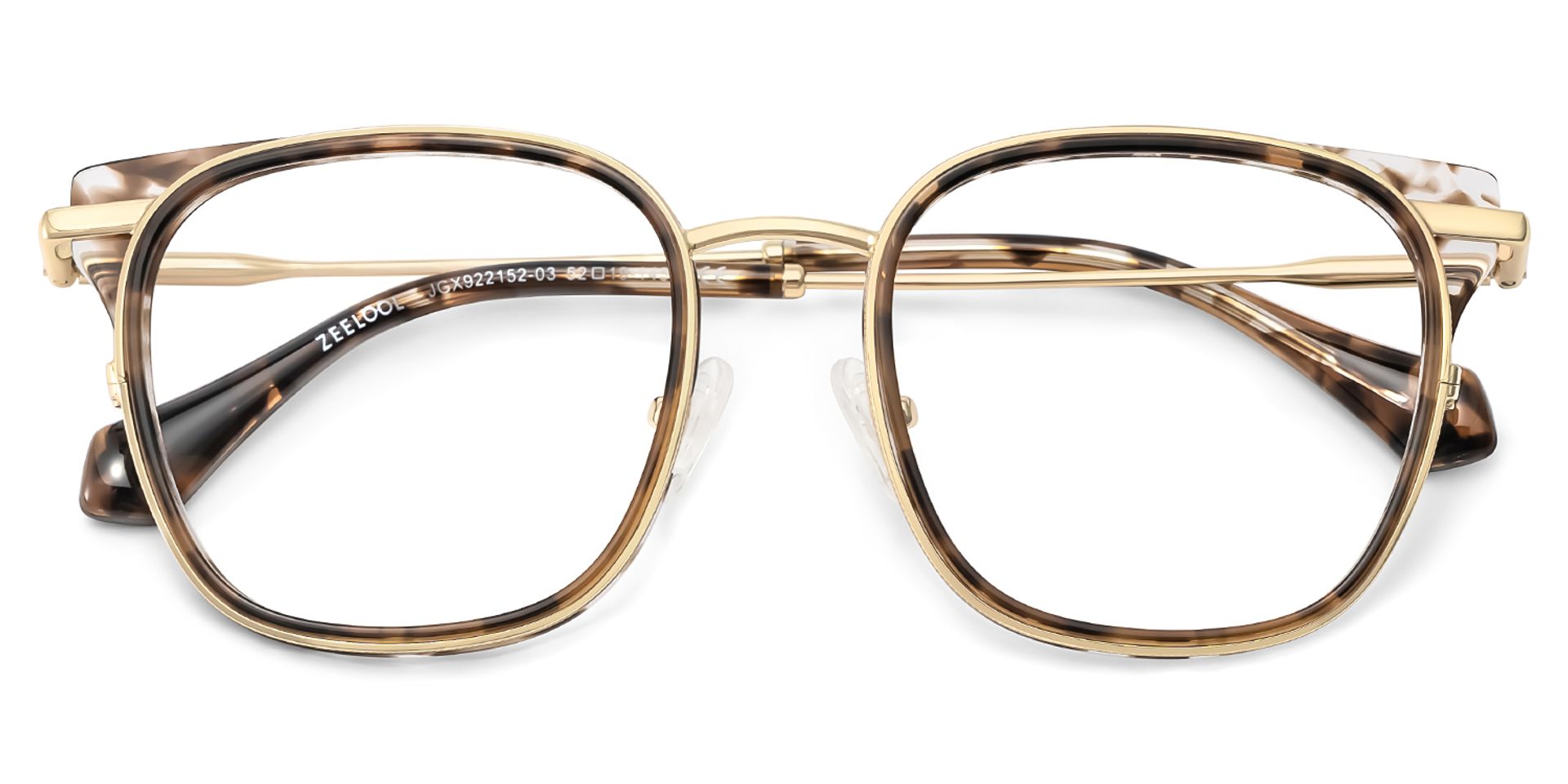 Cameron Eyeglasses in Square Tortoise Frame | Zeelool2