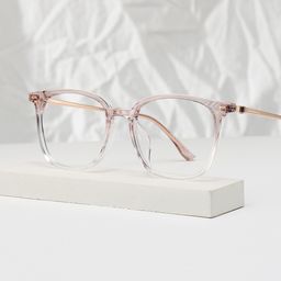 Cora Square Pink Glasses0