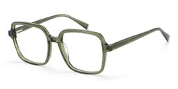 Ember Green Square Glasses2