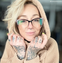 Krystle Square Multicolor Glasses6