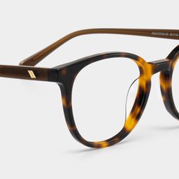 Allison Brown Round Glasses5