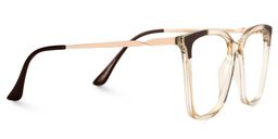 Roshavia Square Beige Glasses3