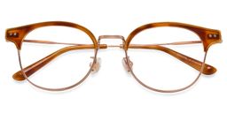 Diiaz Oval Brown Tortoise Glasses1