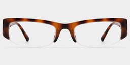 Trevor Tortoise Rectangle Glasses0