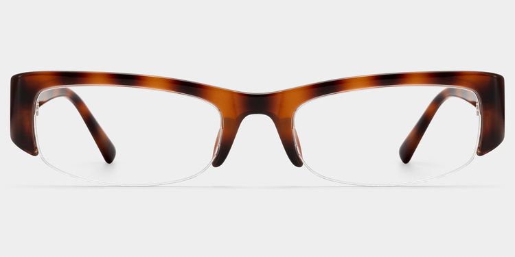 Trevor Tortoise Rectangle Glasses