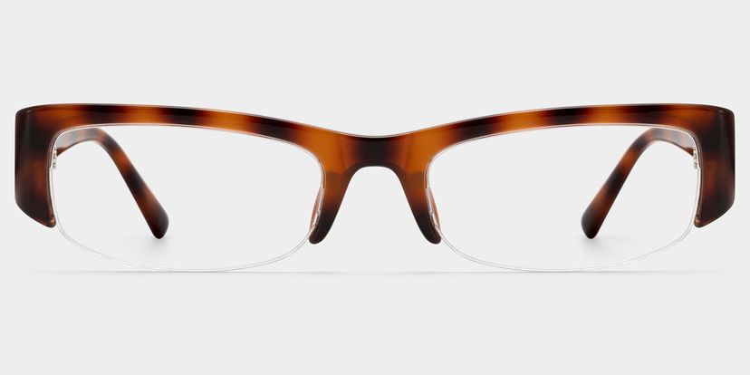 Trevor Tortoise Rectangle Glasses