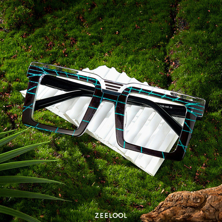 Ashlyne Square Black Glasses4