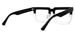 Daniela Rectangle Two-Tone Glasses4