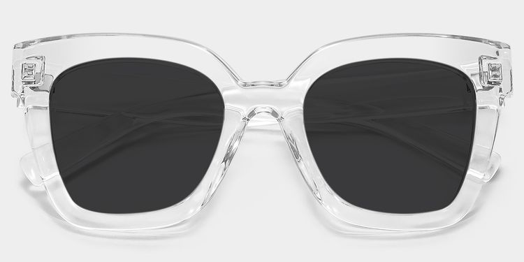 Malcolm Square Clear Glasses