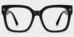 Scicluna Square Black Glasses0