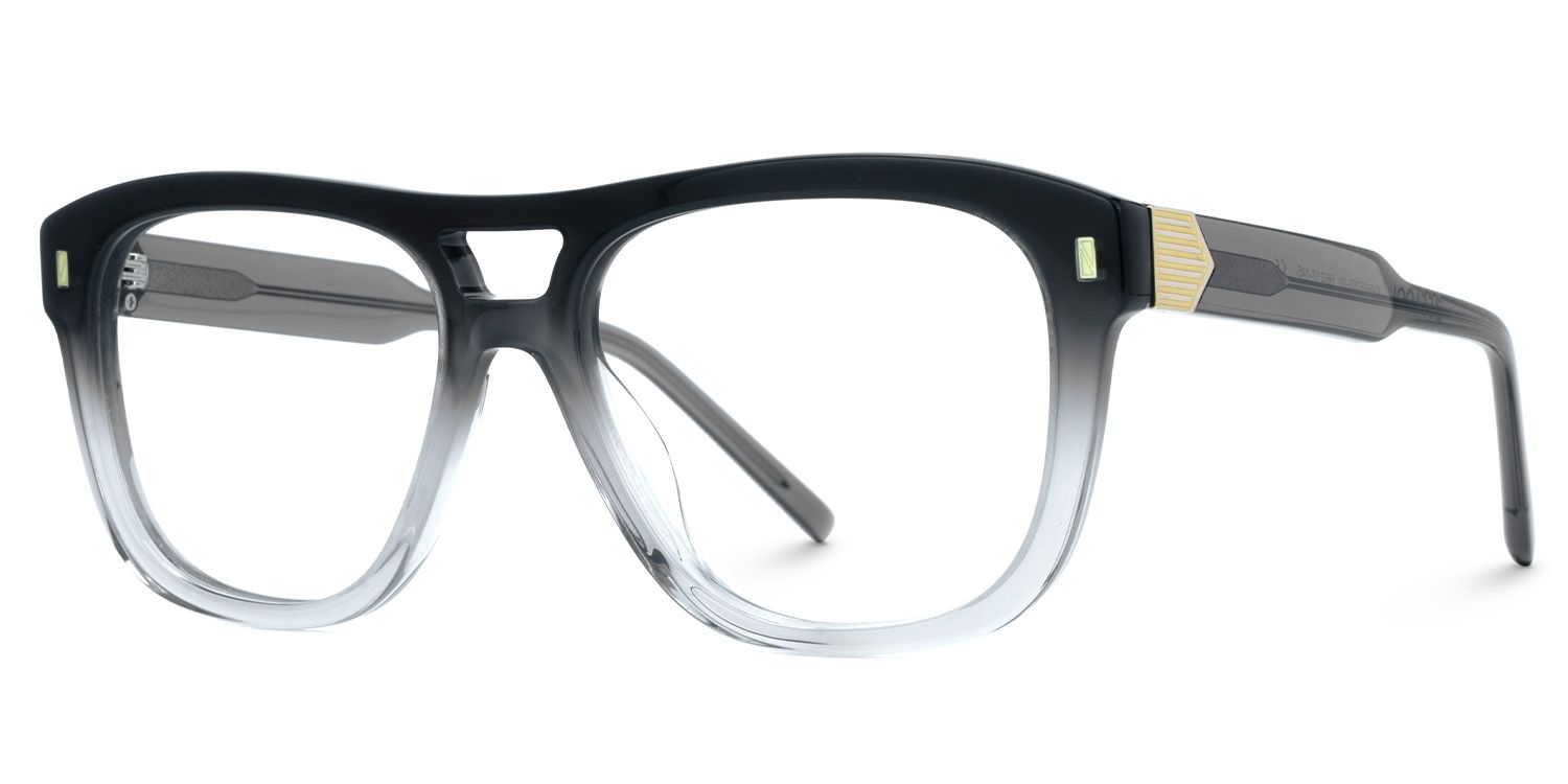 Forde Oversized Aviator Prescription Glasses | ZEELOOL UK2