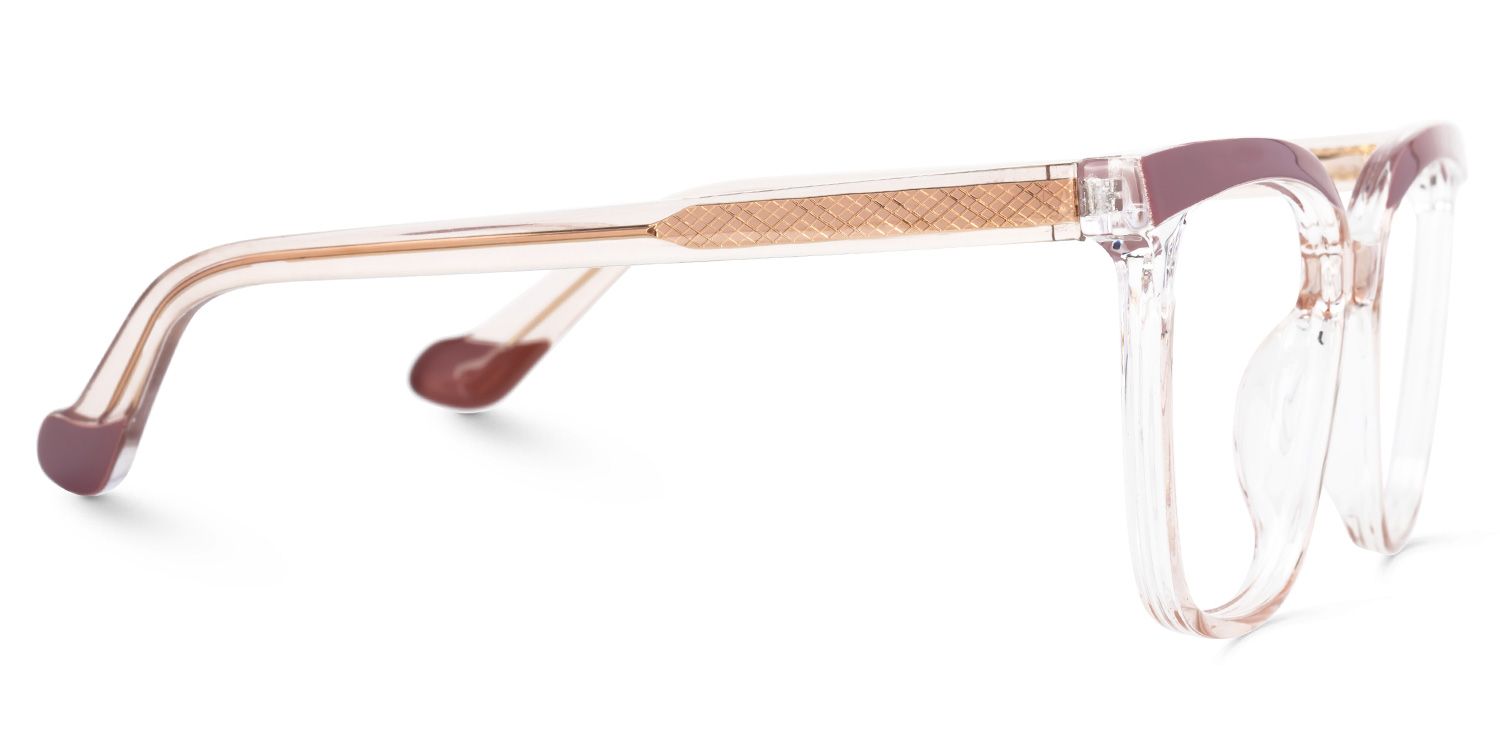 Square Tawana Purple Glasses deals -Zeelool Glasses2