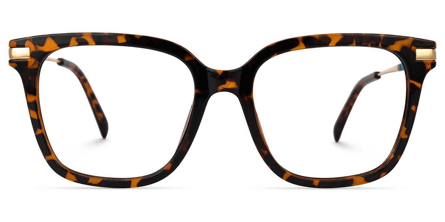 Jacqui Square Tortoise Glasses0