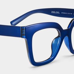 Malcolm Square Blue Glasses5