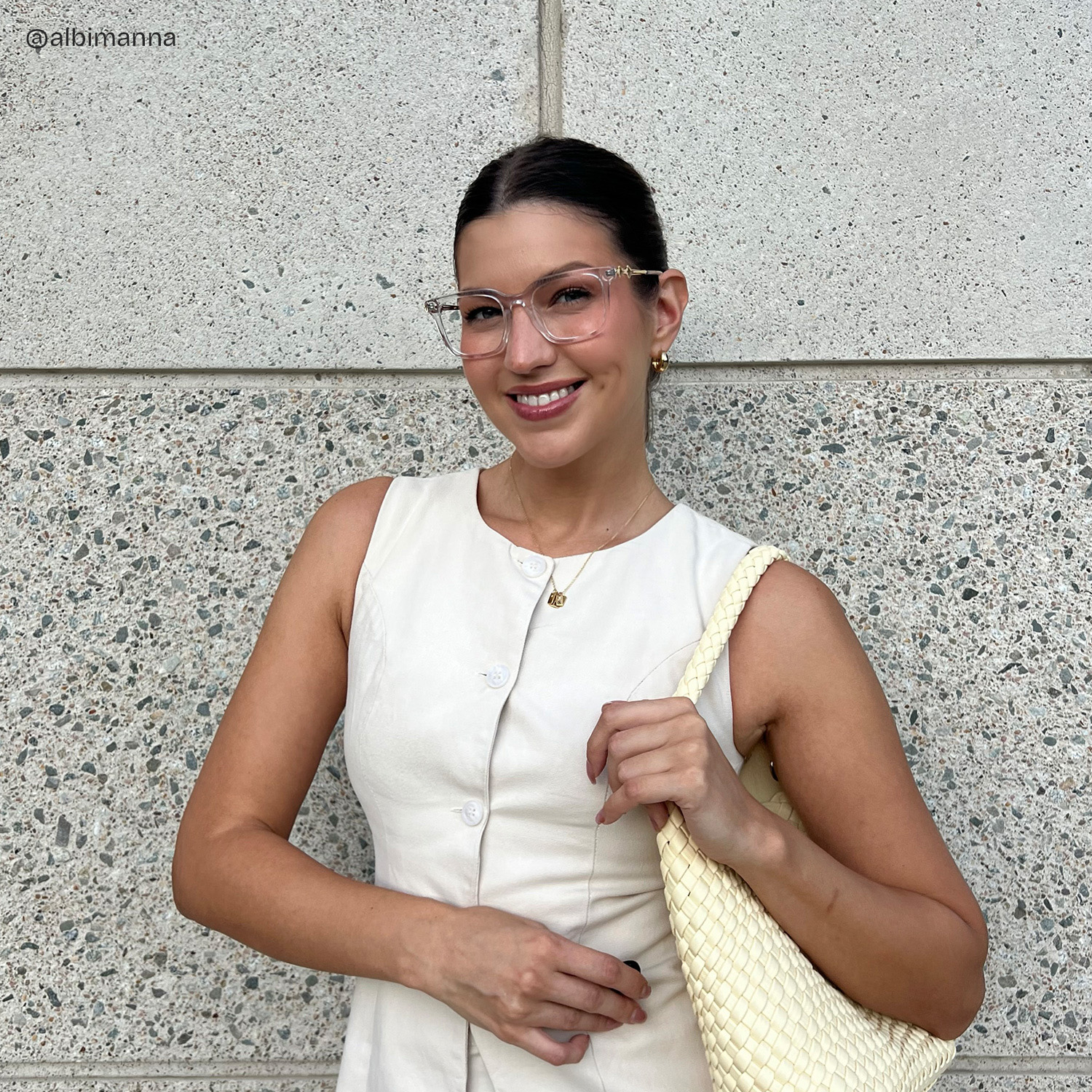 Reese crystal glasses with gold rims Online | ZEELOOL5