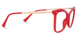 Isaebella Butterfly Red Glasses2