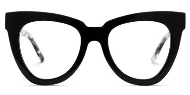 Yaser Cateye Black Glasses
